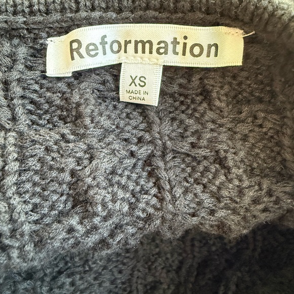 Reformation Italo Cotton Cable Set NWT - Picture 8 of 10